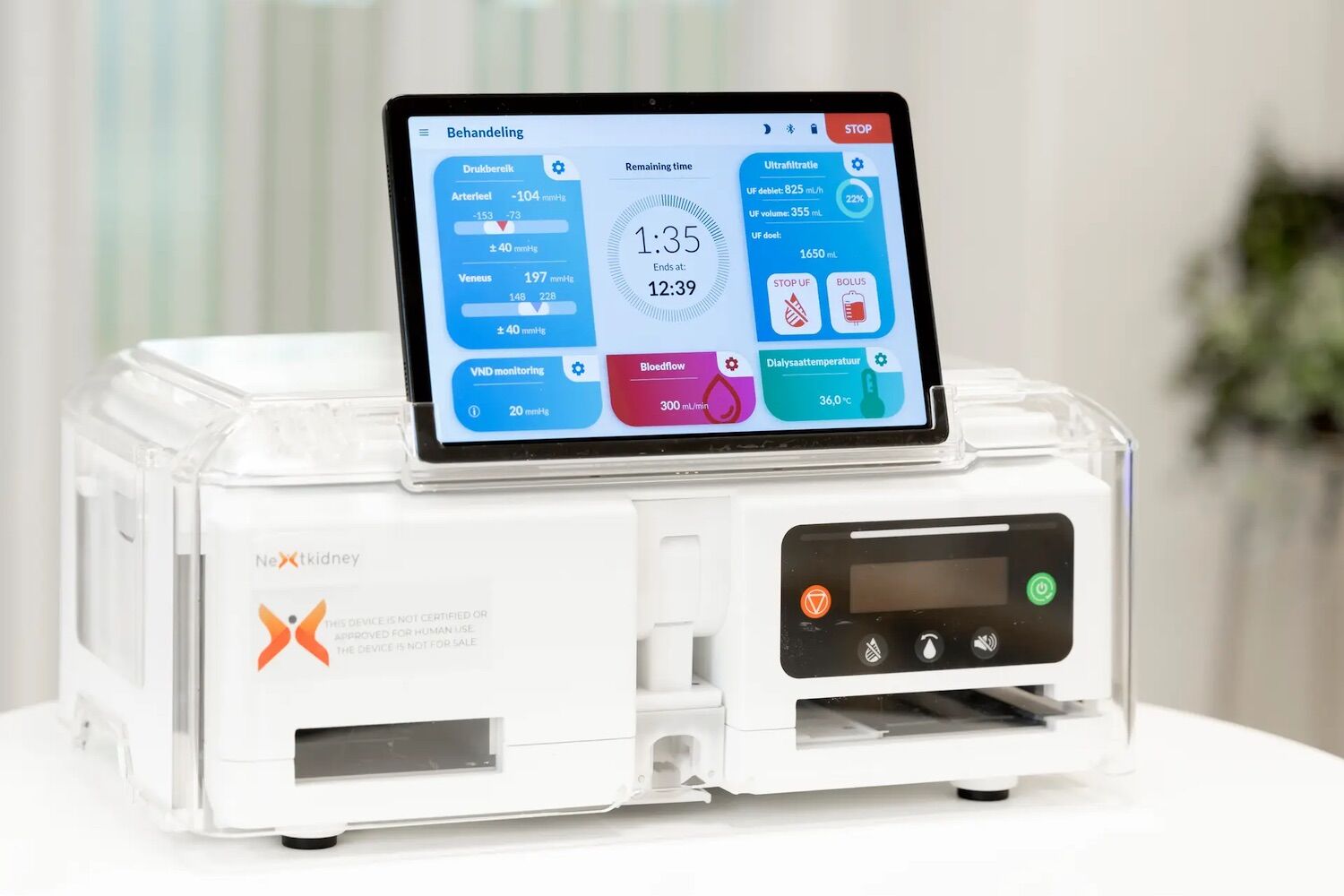 nova máquina “liberta” os doentes