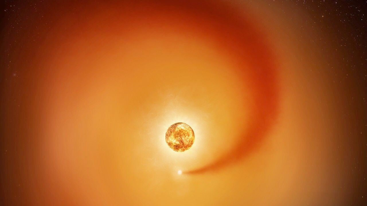 Detetado o rasto da esquiva estrela companheira de Betelgeuse