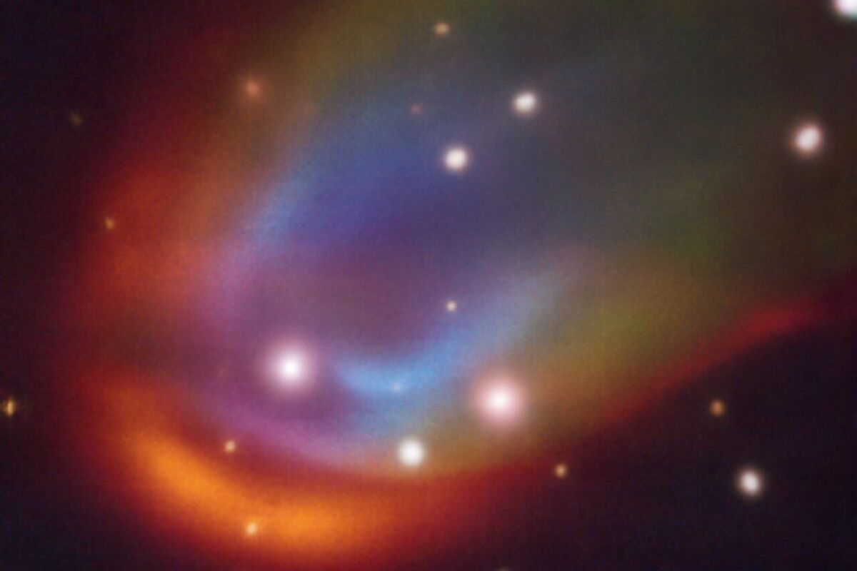 Astrónomos surpreendidos por onda de choque misteriosa em torno de estrela morta