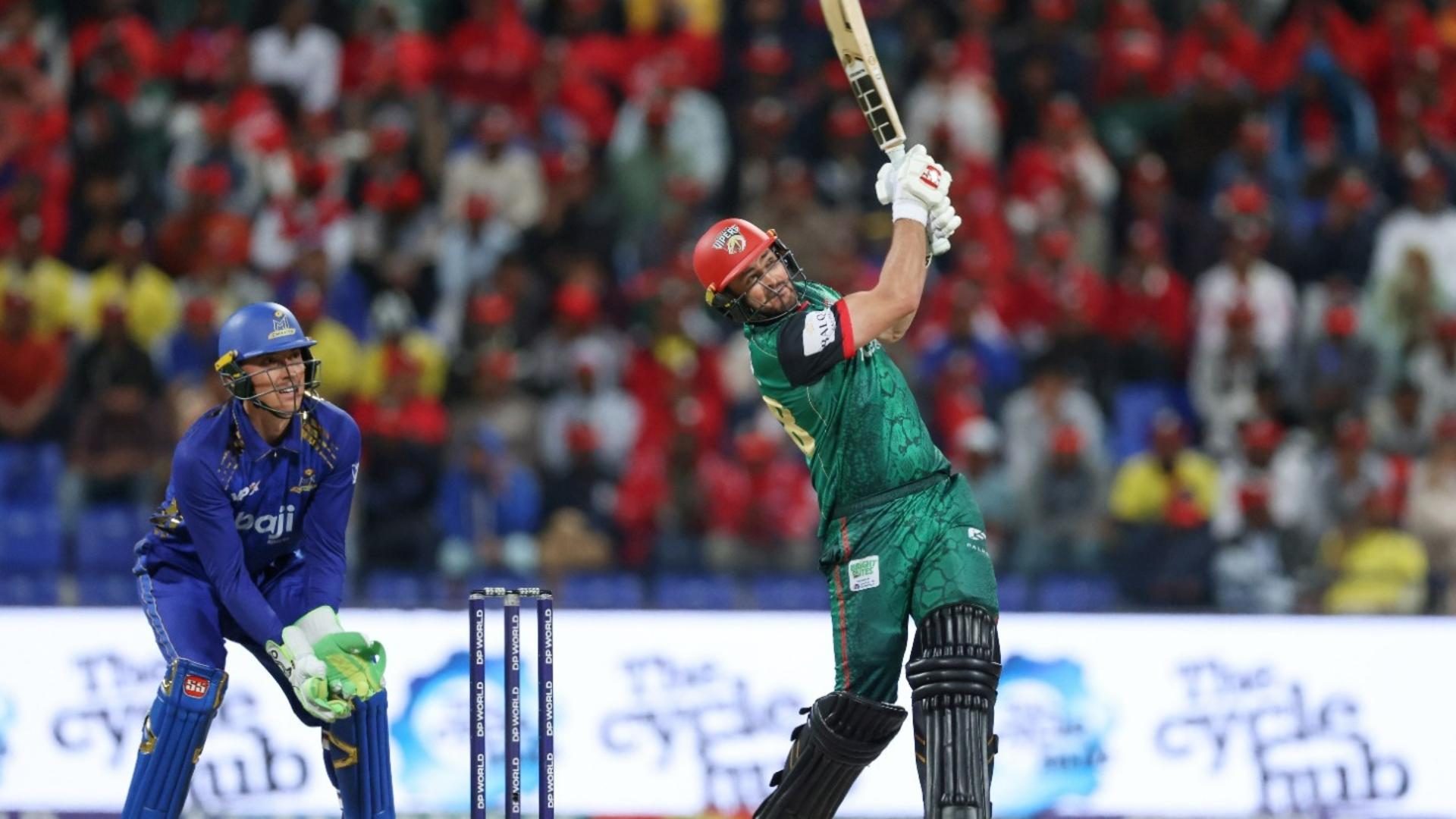 120* Off 58: Abertura dos EUA atinge a maior pontuação da história do ILT20 | ILT20 2025/26