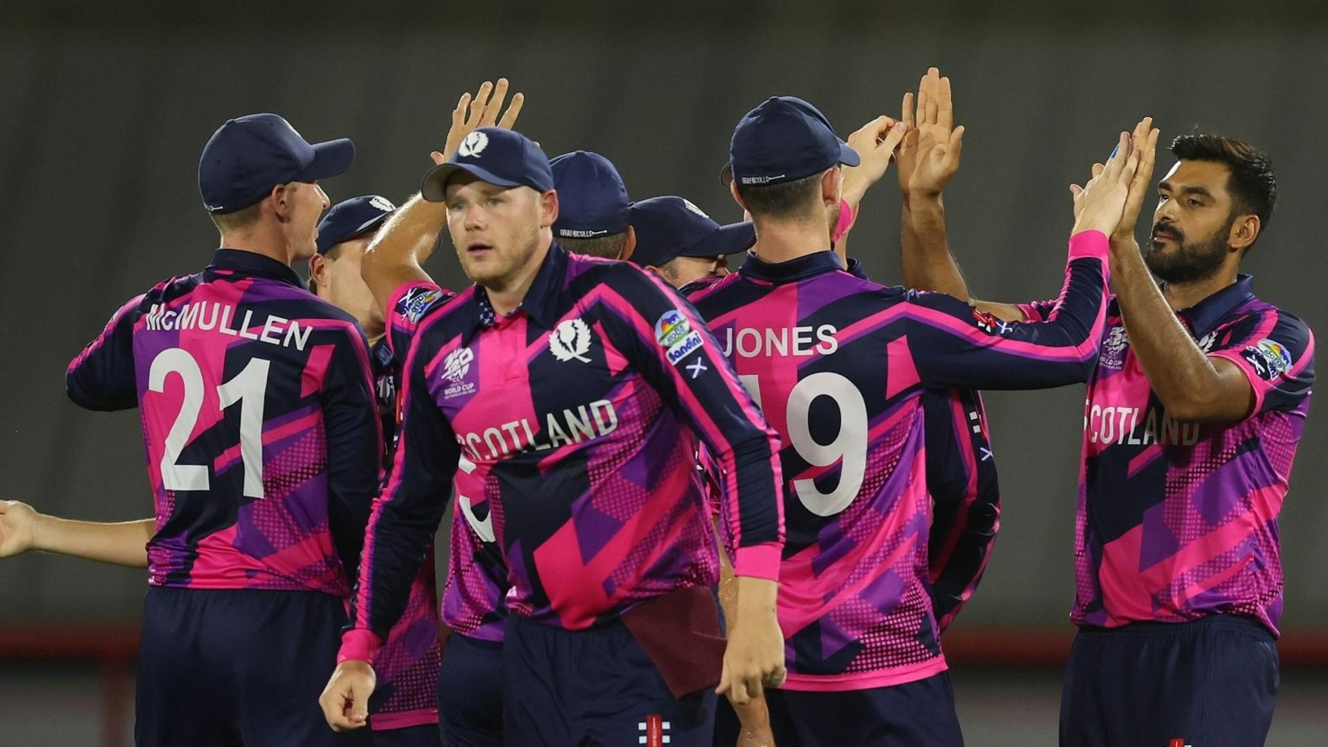 Lista atualizada de jogos após a Escócia substituir Bangladesh