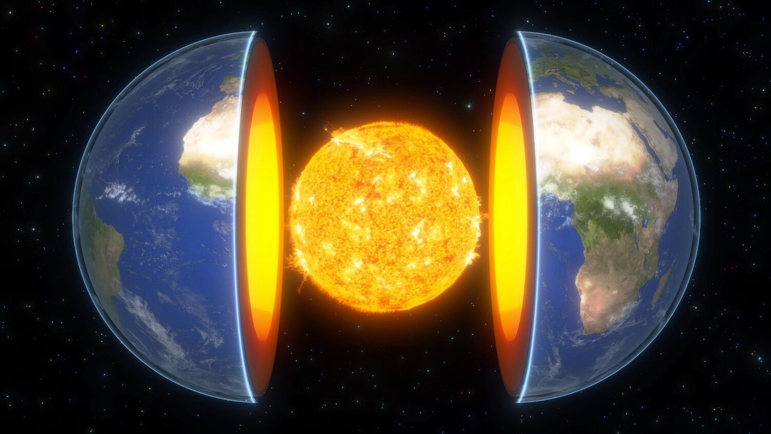 Faltam elementos mais leves na Terra. Podem estar escondidos no núcleo interno sólido