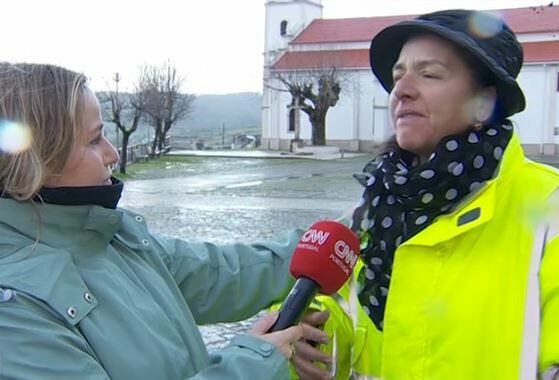 Presidente de Junta começa a chorar em directo. “É assustador”